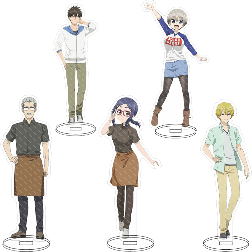 Free Anime Merchandise - 16CM Anime Acrylic Stand Uzaki-chan Wants