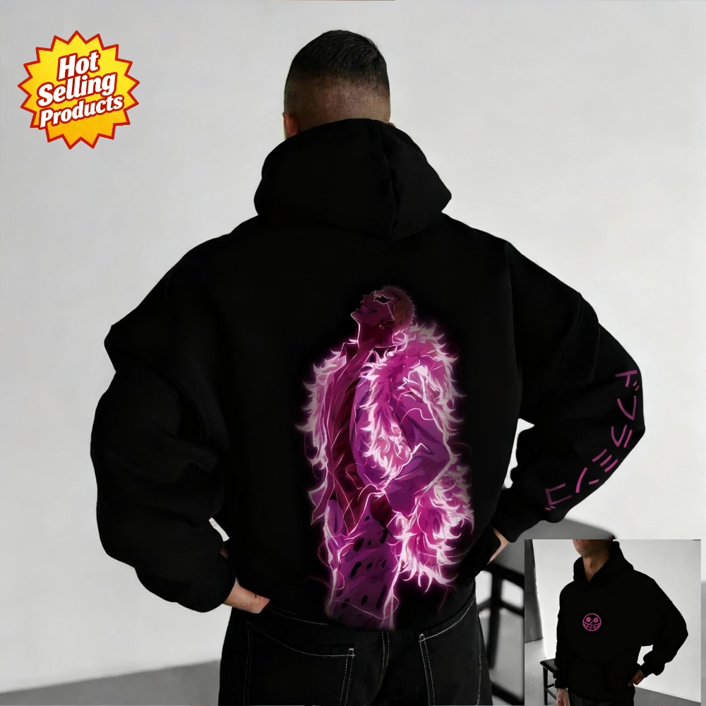One Piece Hoodie Donquixote Do - Anime Merchandise Store Japan recension och pris