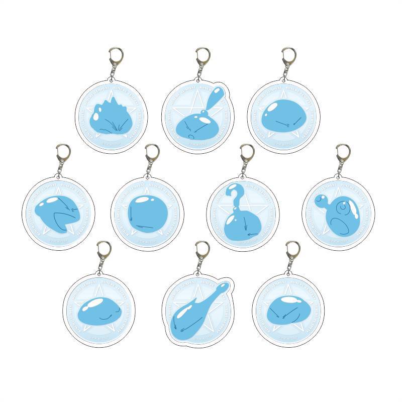 Genshin Impact Slime Acrylic A - Anime Merchandise Keychains recension och pris