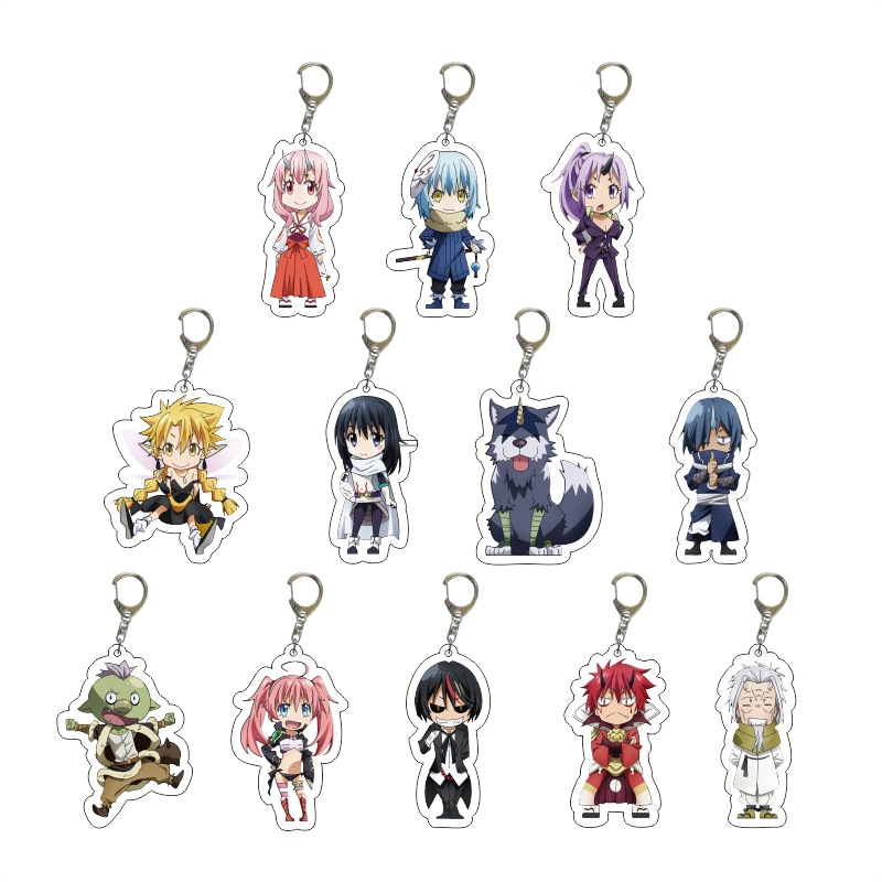 Genshin Impact Slime Acrylic A - Anime Merchandise Keychains recension och pris