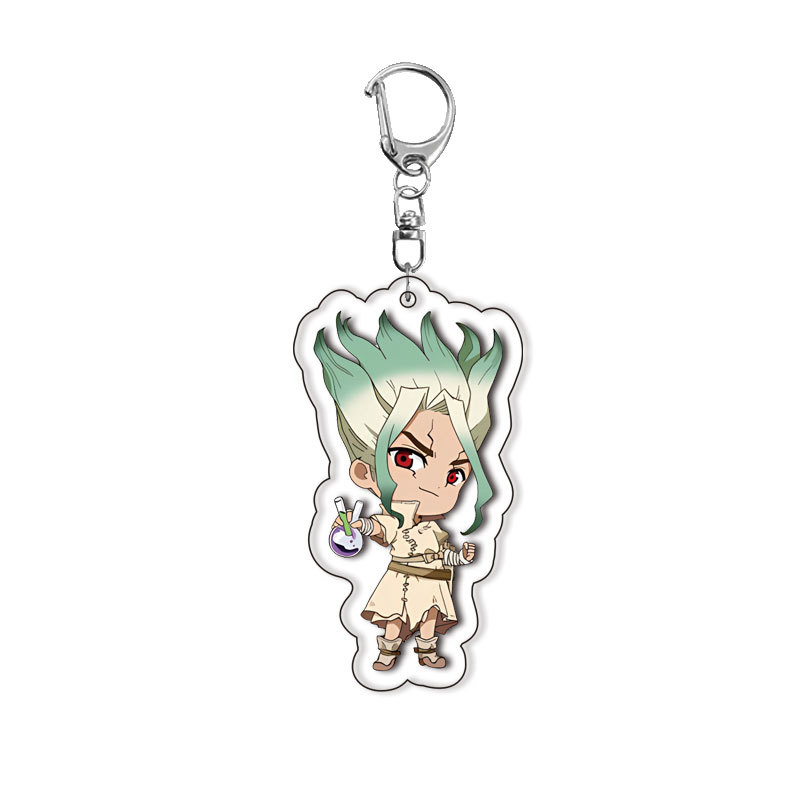 Dr Stone Senku Ishigami Kohaku - Anime Merchandise Keychains recension och pris