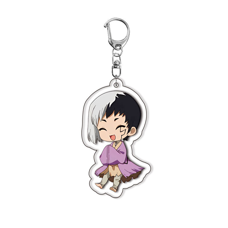 Dr Stone Senku Ishigami Kohaku - Anime Merchandise Keychains recension och pris