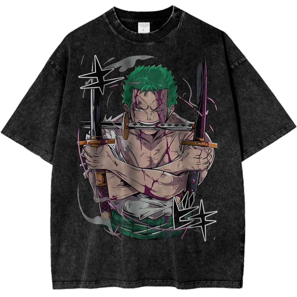 ONE PIECE Roronoa Zoro Shirt A - Zoro Anime Merchandise recension och pris