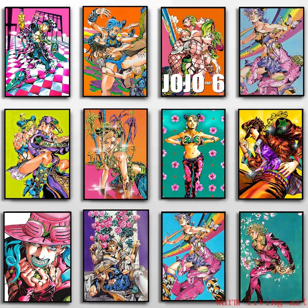 Classic Anime Poster JoJo's Bi - Jojo Anime Merchandise recension och pris