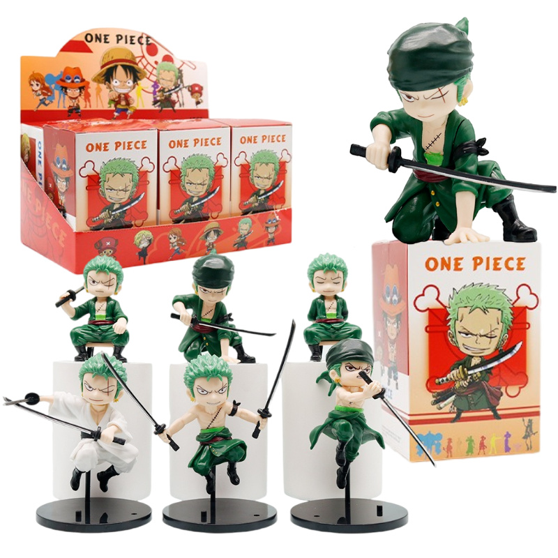 Anime One Piece 6pcs/set Anime - Zoro Anime Merchandise recension och pris