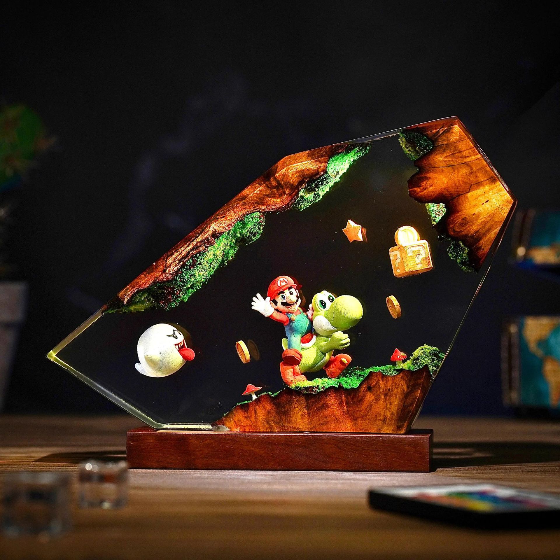 Table Resin Lamp Cartoon Anime - Free Anime Merchandise recension och pris