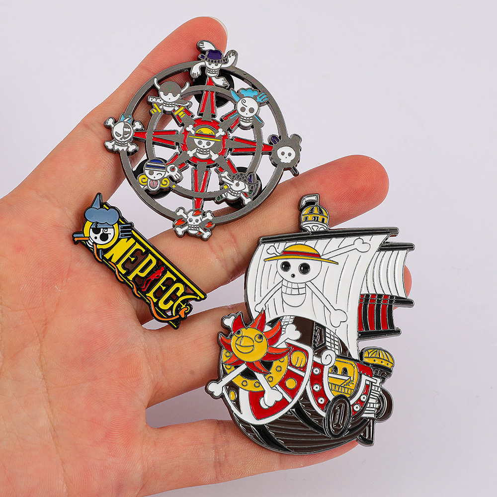6Pcs Anime Enamel Pins Set Luf - Enamel Pin Set recension och pris