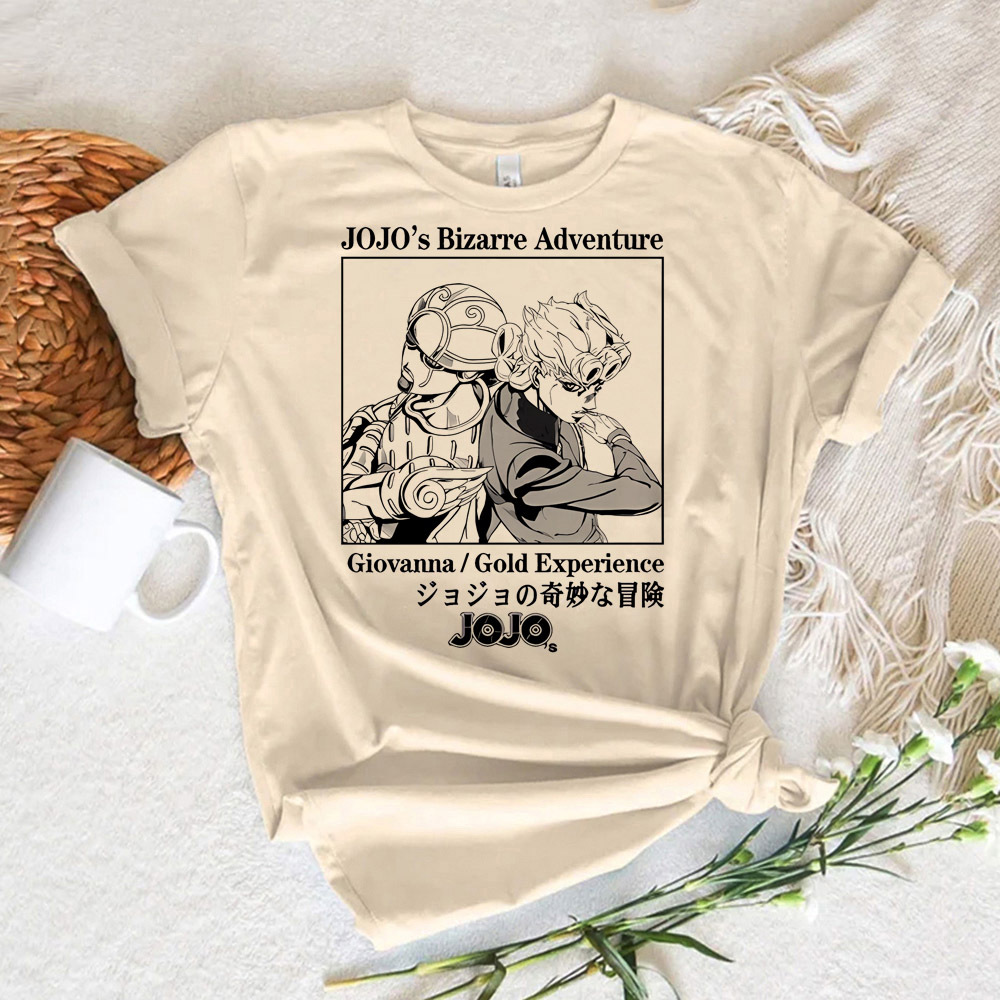 Jojo Bizarre Adventure shirt f - Jojo Anime Merchandise recension och pris