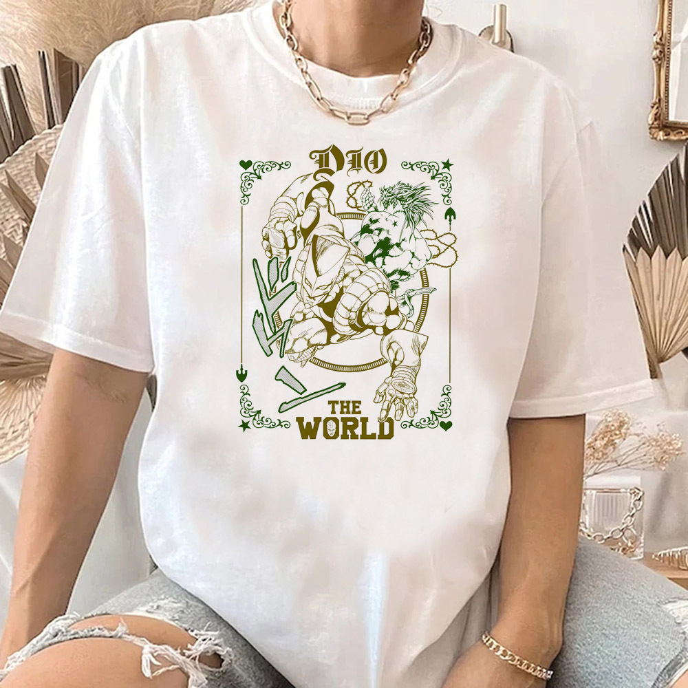Jojo Bizarre Adventure shirt f - Jojo Anime Merchandise recension och pris