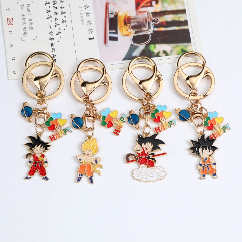 New Cartoon Dragon Ball Series - Anime Merchandise Keychains recension och pris
