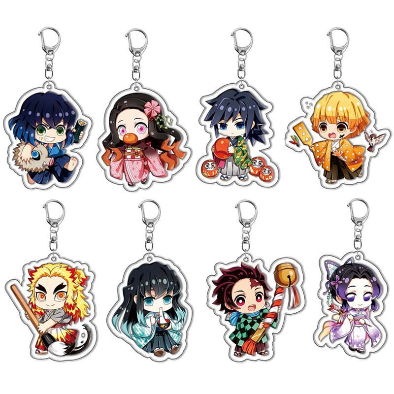 Demon Slayer Kimetsu no Yaiba  - Anime Merchandise Keychains recension och pris
