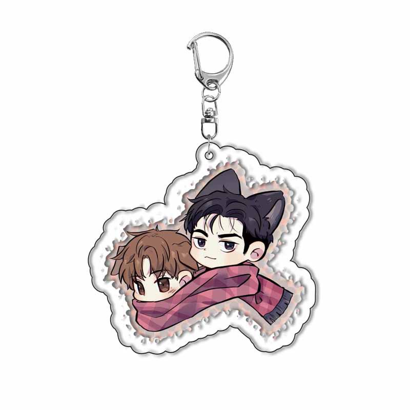 Spell Korean Manhwa Piggy Acry - Anime Merchandise Keychains recension och pris