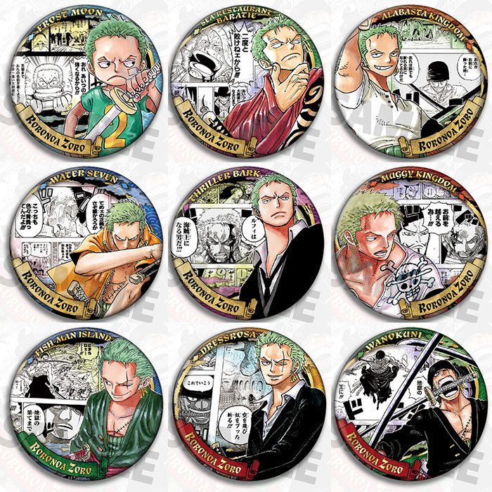 One Piece Zoro Anime Badge Pin - Zoro Anime Merchandise recension och pris
